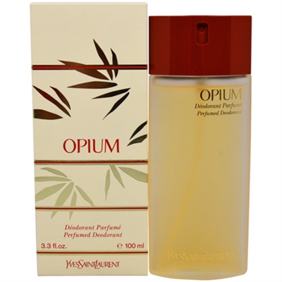 magnet meditativ Søgemaskine markedsføring Yves Saint Laurent Opium Perfumed Deodorant Spray for Women 3.3oz / 100ml